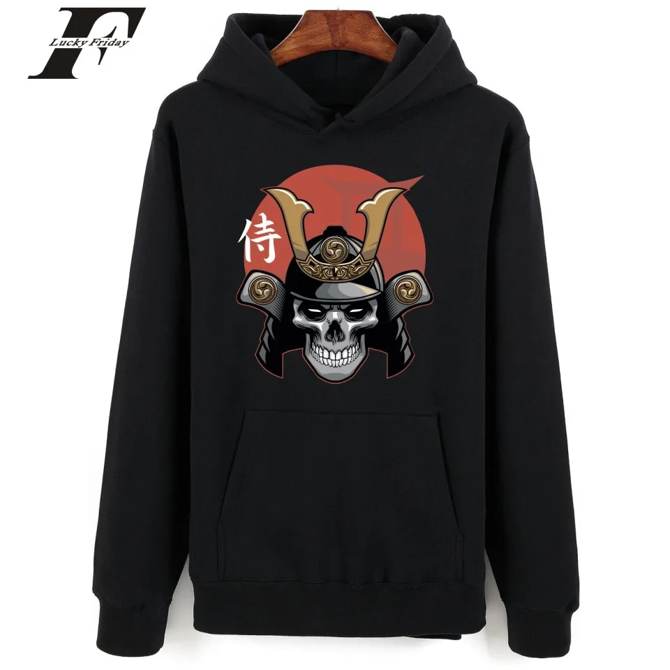 

Japanese Samurai funny fashion men women Hoodies Pullover casual sport Pocket Long Sleeve Harajuku Hooded Sweatshirts Tops 4XL