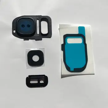 Pouzdro pro mobilní telefon Samsung Galaxy S7 G930 G930F, zadní sklo fotoaparátu, kryt objektivu pro Samsung S7 Edge G935 G935F 8 nejlepší prodej Zadní sklo na Samsung S7 Edge - №3