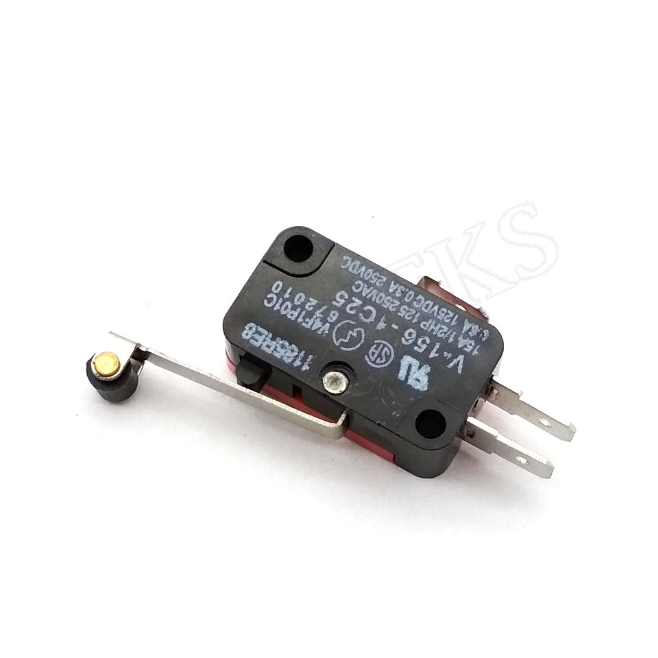 10 Pcs Roller Lever Arm SPDT NO/NC Momentary Micro Schalter V-156-1C25