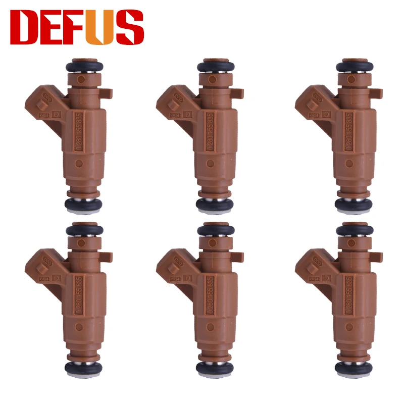 

New 6X Fuel Injector OEM 0280155835 For VW Combi 1.6L 1997-2005 Gasoline Valve Nozzel Injection 0409060315 AY-RK008 High Quality