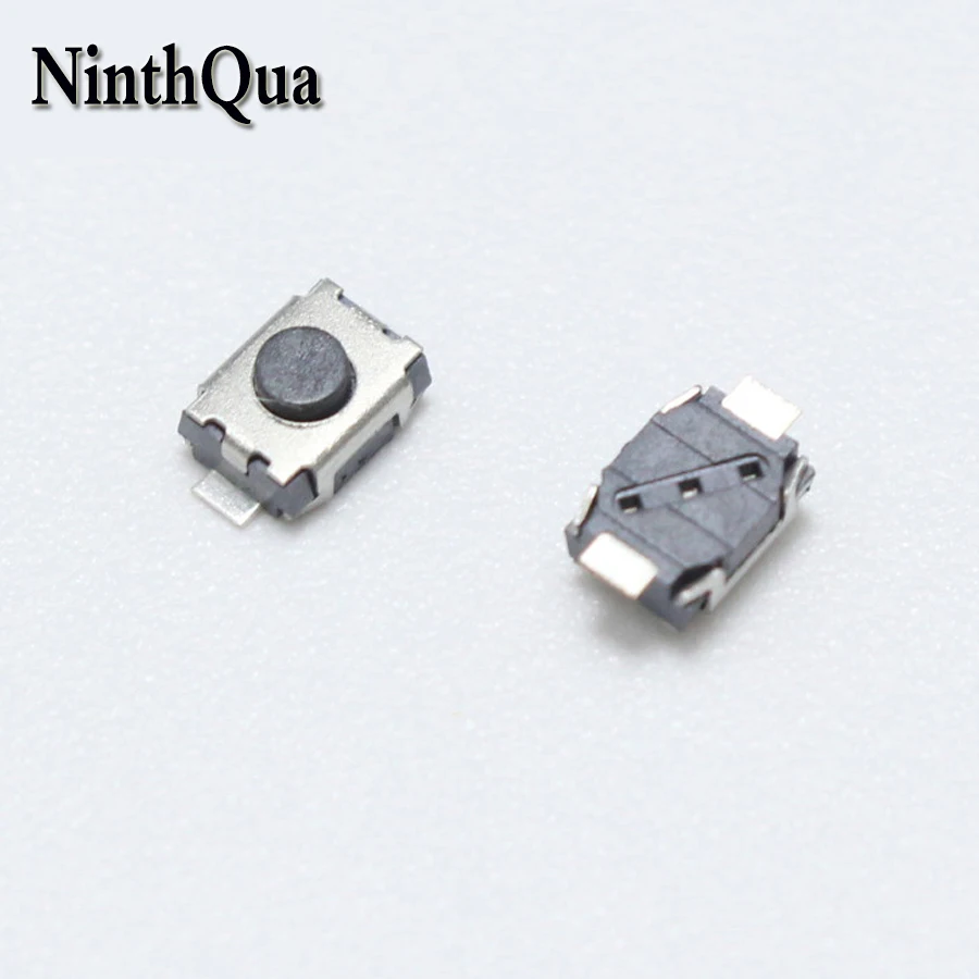 10PCS/LOT 3 * 4 * 2MM Micro button 3X4X2 tact switch 2 pin little turtle single shrapnel temperature 3x4x2MM 2PIN