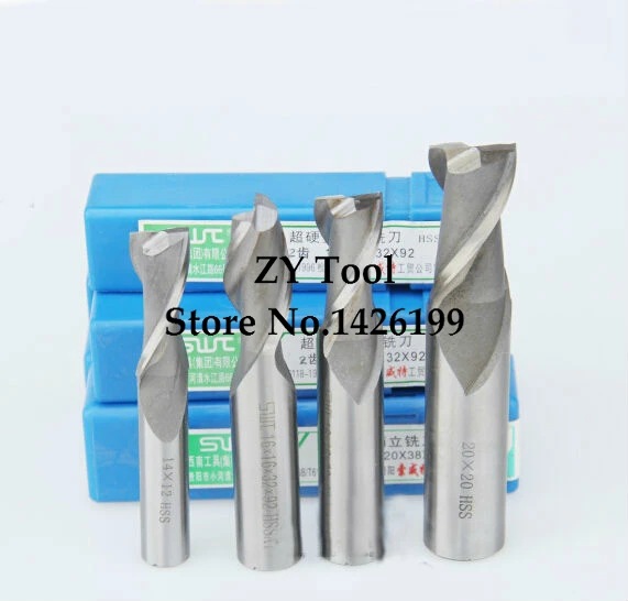 Free Shipping 5 pcs/set 6.5MM 2 Flute HSS & Aluminium End Mill Cutter CNC Bit Milling Machinery tools Cutting tools.Lathe Tool