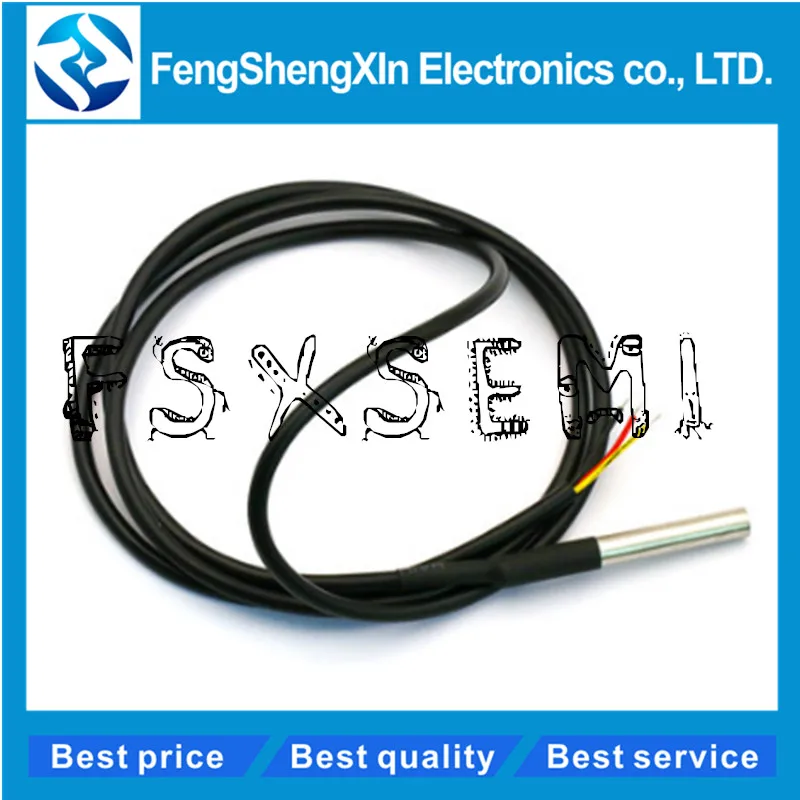 DS18b20 Temperature Probe Temperature Sensor 18B20 for arduino 1mm 18B20 module Temperature measurement module DS18B20 TO-92