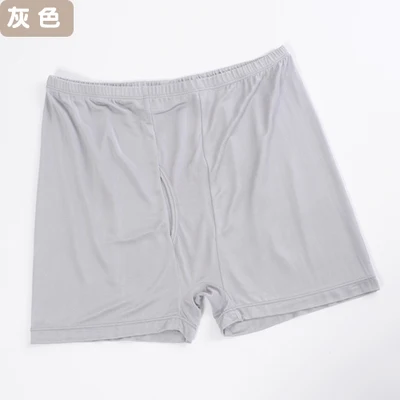 Male silk panties trunk mulberry silk breathable flat feet shorts free shipping