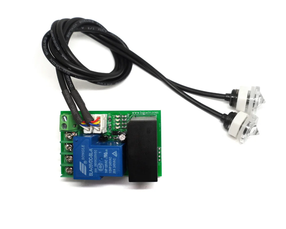 

Relay switch output Liquid level sensor liquid level detection module Dual level alarm switch Infrared optical Level detectors