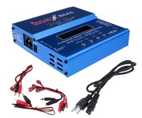 80W iMAX B6 AC B6AC Lipo NiMH 3S/4S/5S RC Battery Balance Charger + EU/US/UK/AU plug power supply wire