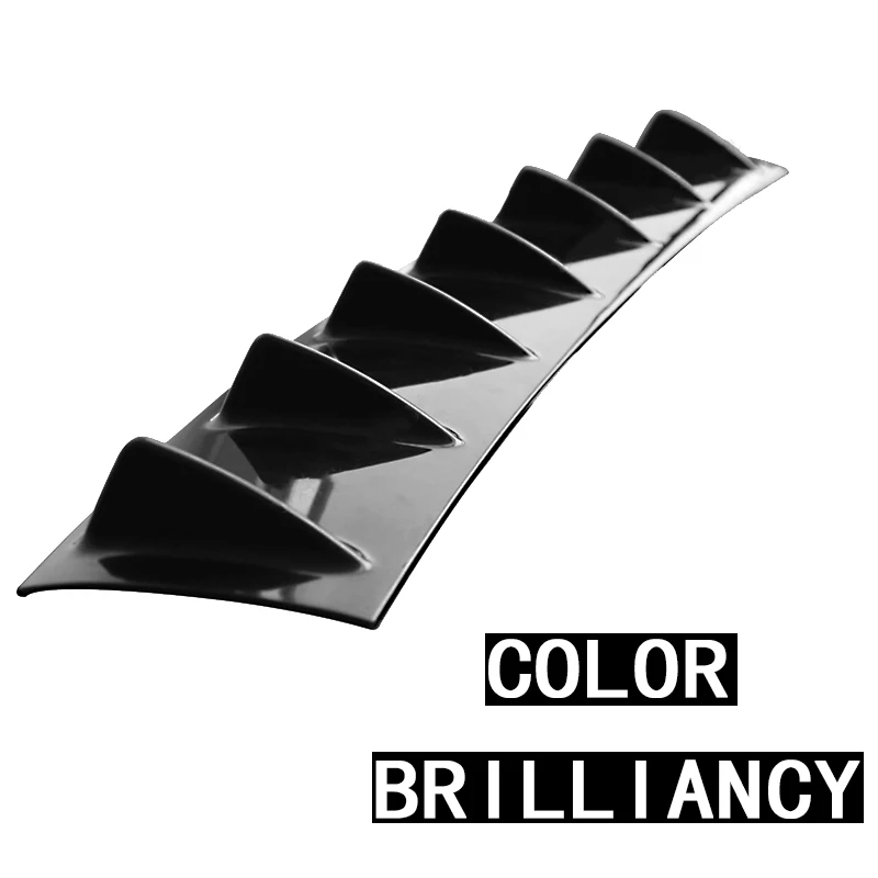 Car Bumper Chassis Shark 7 Wings Modified Spoiler For Nissan Qashqai Opel Astra J H Kia Ceed Sorento Skoda Octavia A5 A7 2
