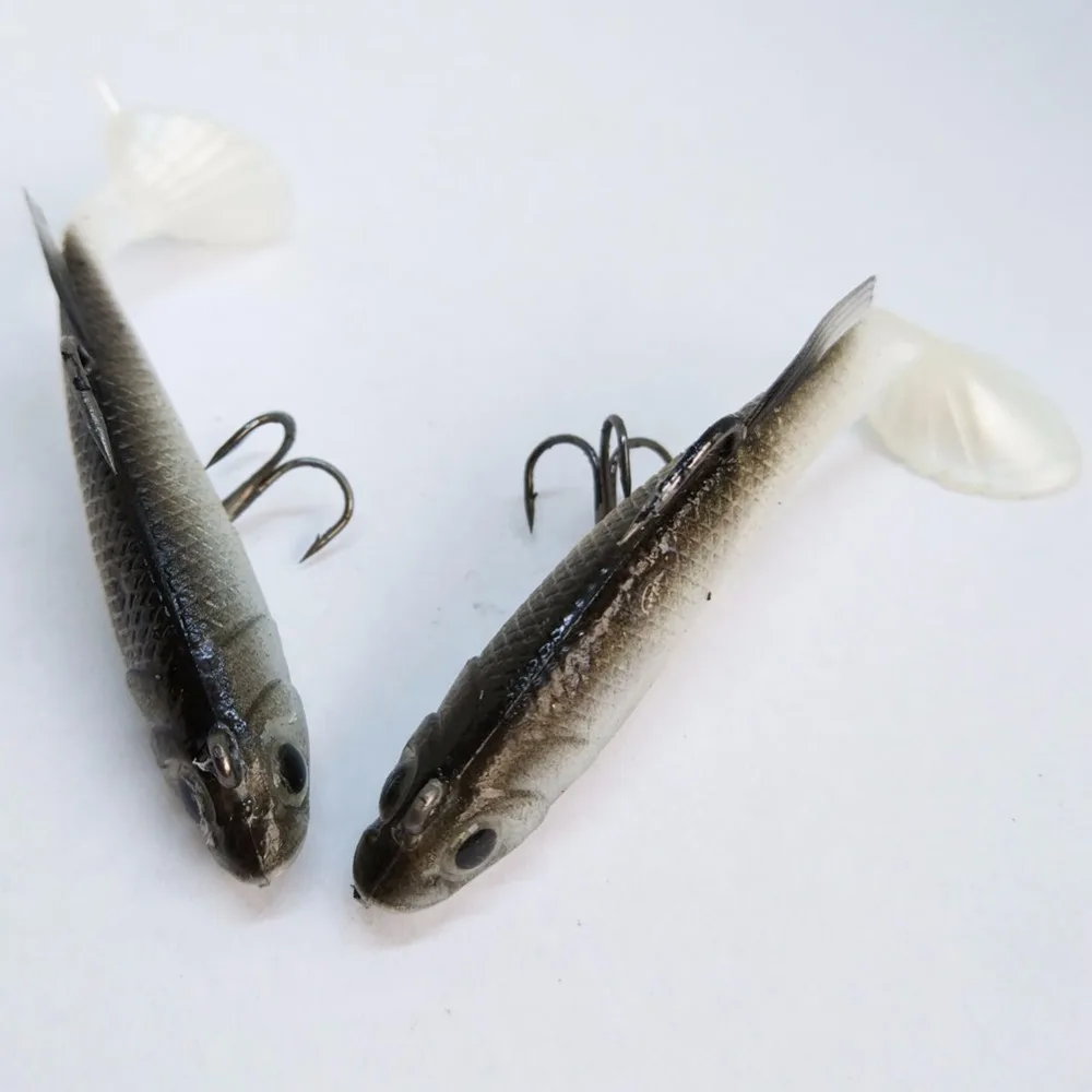 INFOF 10pcs/lot Soft Baits Carp Fishing Lure 3.35 