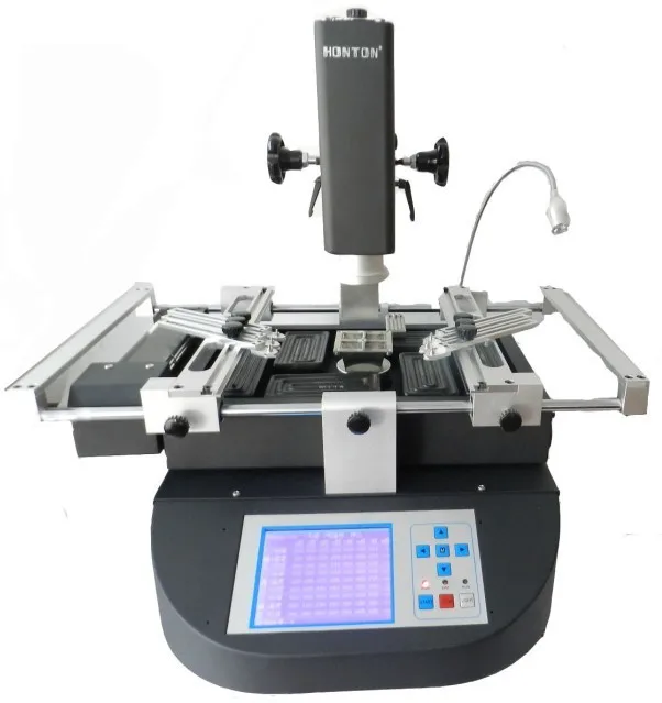 Free shipping! Honton HT-R490 bga reballing machine, bga rework machine, upgraded from R392 welding equipment 220v/110v black