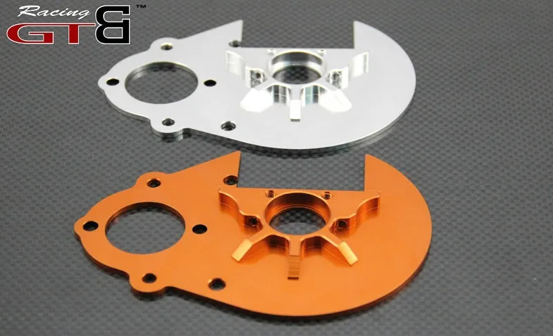 GTBRacing-Plaque de frein à engrenage droit intégré en métal, pour voiture RC 1/5 hpi km rv baja 5b synchronisation 5sc