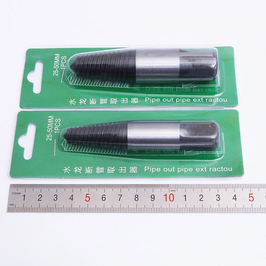 1PC 1/2 zoll 3/4 zoll Beschädigt Draht Schraube Extractor Gebrochen Wasser Rohr Ventil Tippen Entferner Werkzeuge Haushalt Ersetzen/reparatur Bohrer Bits
