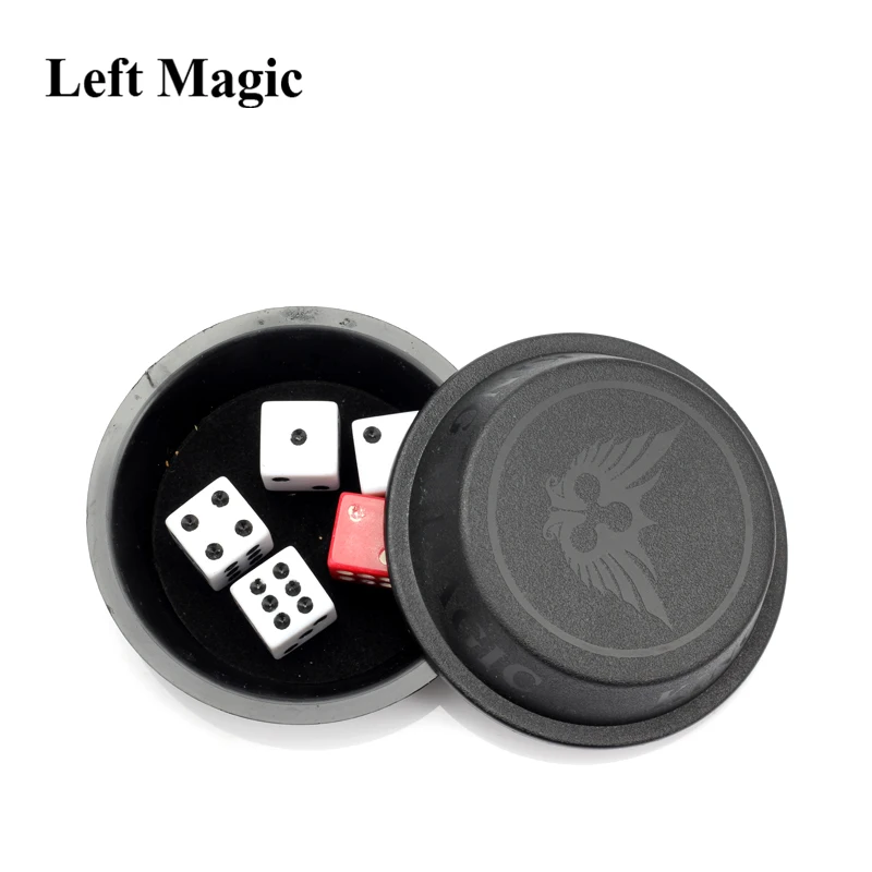 1 Set Super Dice Magic Tricks Super Flying Dice Conjuring Game Close Up Stage Props Magician Magie Easy To Do Party Accessary