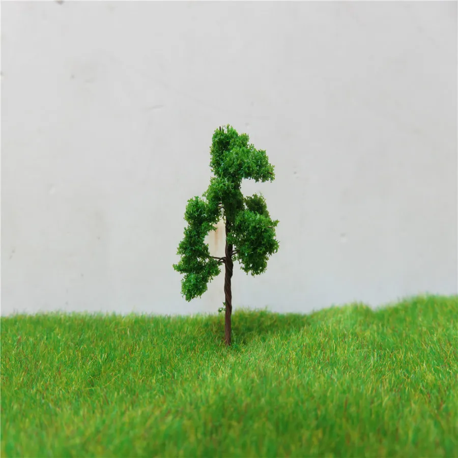 50PCS Iron Wire Model Trees Scale N Z 3.8cm Model Train N Scale 3813 Terrarium Miniatures 1:25-1:300 Model Building Kits
