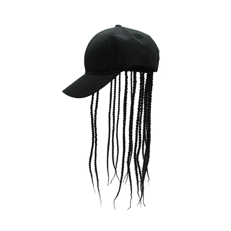 

Unisex Wig Hair Dreadlocks Cap Braid Sun Visor Hats Novelty Party Birthday Hippie Hat Funny Costume Gag Halloween Hip Hop Gorro