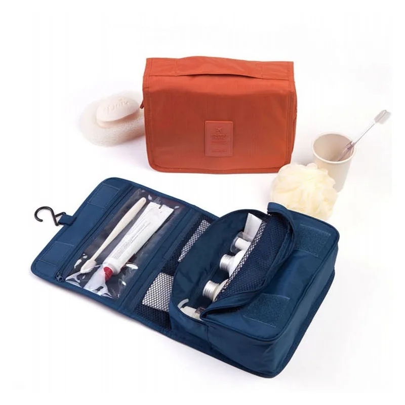 Trousse de toilette portable étanche pour hommes et femmes, trousse de voyage, trousse de toilette, trousse de maquillage, joli