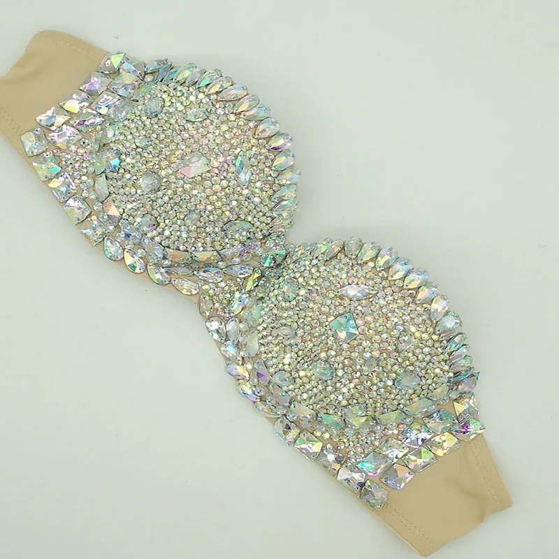 2019 venus vacation diamond bikini hot selling Bras Jacket sexy women swimwear rhinestone bling stones swimsuit beachwear