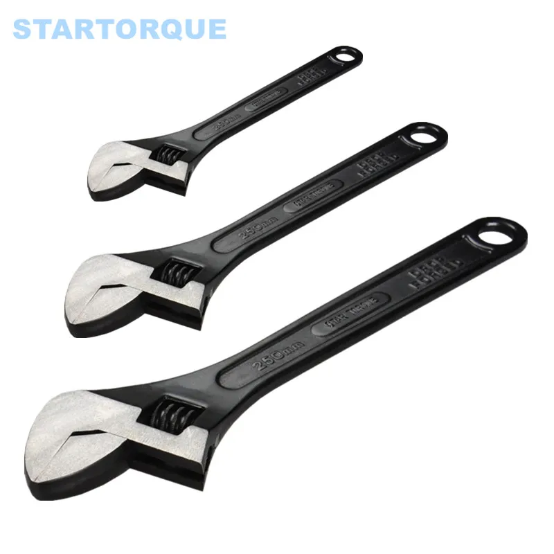 STARTORQUE Free Shipping Large Opening American Activity Black Active Wrench Adjustable With Scale /8