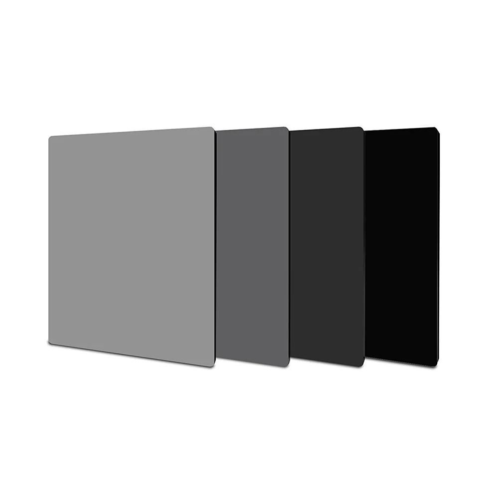 100 مللي متر × 145 مللي متر ND2 ND4 ND8 ND16 تخرج كثافة محايدة أزرق أحمر برتقالي أصفر 100*140 مللي متر مرشح مربع لسلسلة Lee Cokin Z