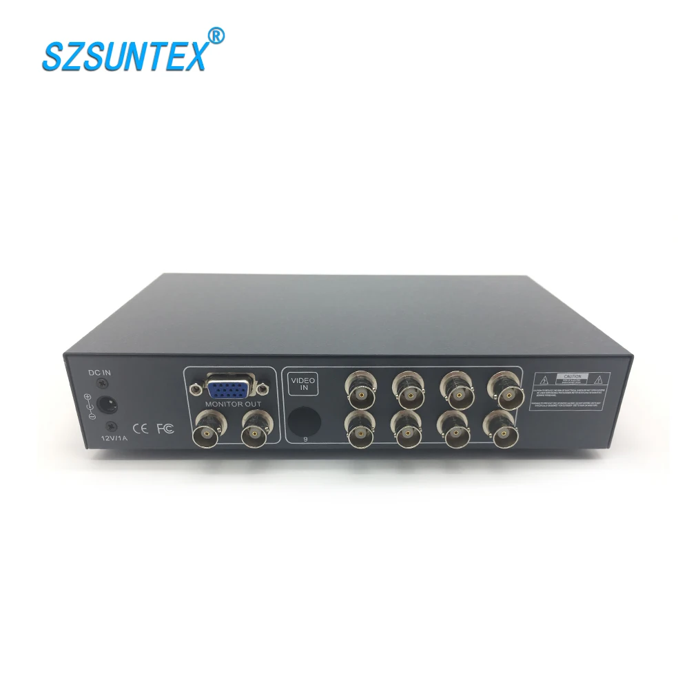 New Arrival Factory price 800V 8 channel CCTV video splitter  support IR control and high resolution display