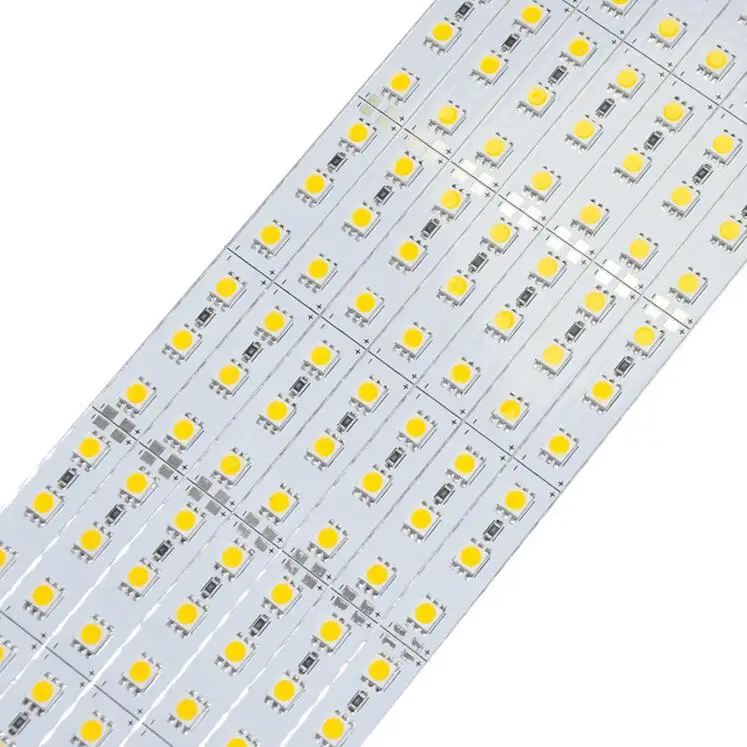 Hard LED Strip 5630 5730  5050 7020 8520 SMD 36leds/0.5m 12V Rigid Bar Light Strip Aluminium Alloy LED White hightlights