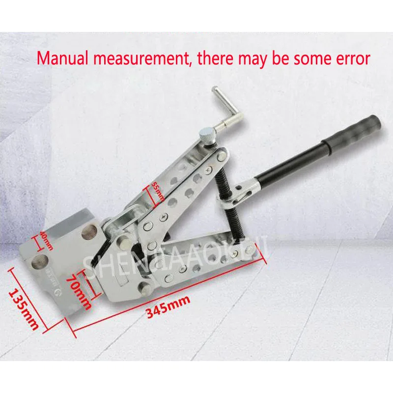 CKJ-21 Portable mechanical puncher 300KN Angle steel punch Copper and aluminum row punching machine 20T 1PC