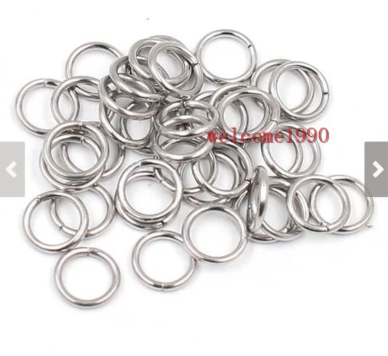600pcs Lot Stainless steel Thin 0.6*4mm  jump ring & split rings opening  fit necklace DIY jewelry accessories