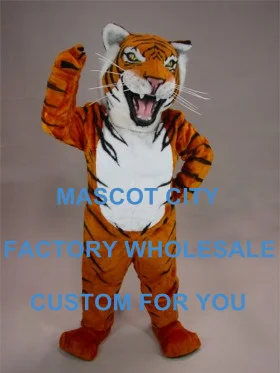 

Fierce Bengal Tiger Mascot Costume Hot Sale Adult Size Wild Animal Theme Mascotte Mascota Outfit Suit Fancy Dress Cosply SW1104