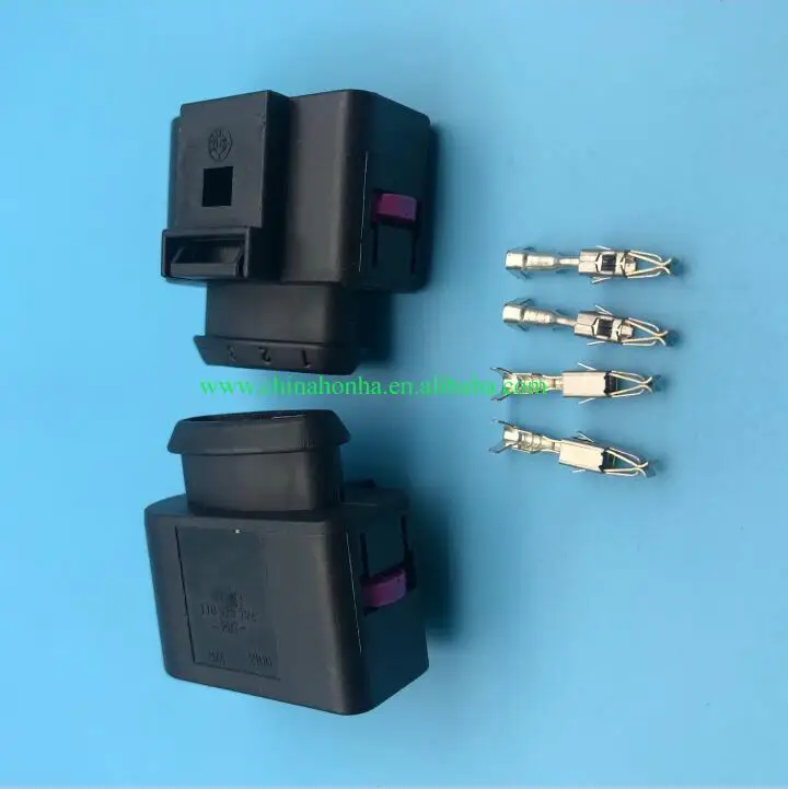 10 pcs 4 Way 4B0973724 Auto Car Ignition Coil Connector Plug Repair Case   1J0 973 724 1J0973724