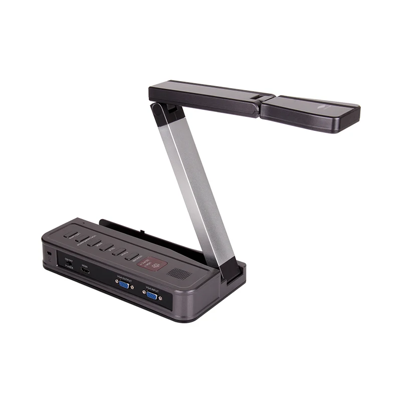 VE802AF 5MP VGA Infrared Receiver & HDMI Output Foldable Multidimensional Visual Presenter Can Connect to Electronic White Board