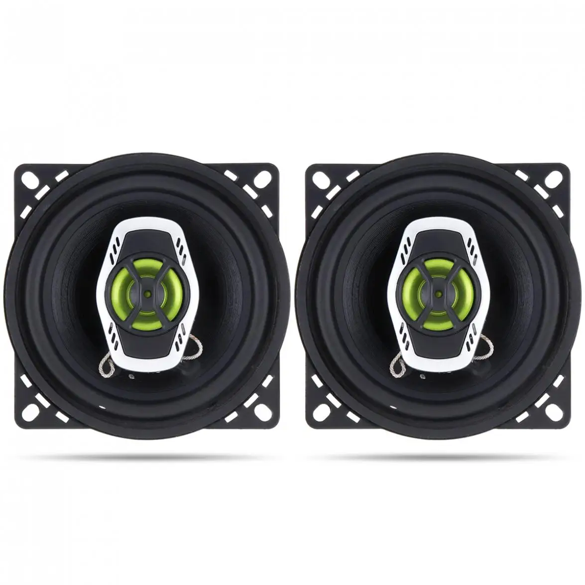 2pcs 4 Inch 10cm 2 Way 400W Car Coaxial Auto Audio Music Stereo Full Range Frequency Hifi Speakers Non-destructive Installation