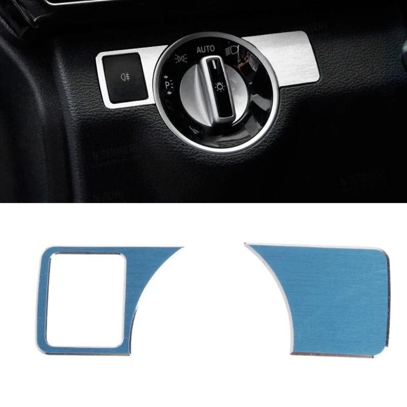 Headlight Switch Frame Trim Cover For Mercedes  W212 W218 W166 E CLS ML