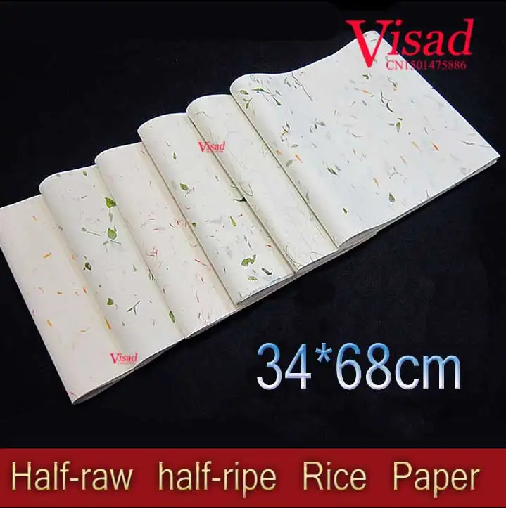 

watercolor paper hand-made Chinese Rice Paper For Paintings and Calligraphy China Xuan Paper