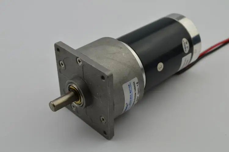 ZGA60FHH-G Gear Motor 60mm Miniature DC Gear Motor 12V 24V Output Shaft 10RPM-1000RPM