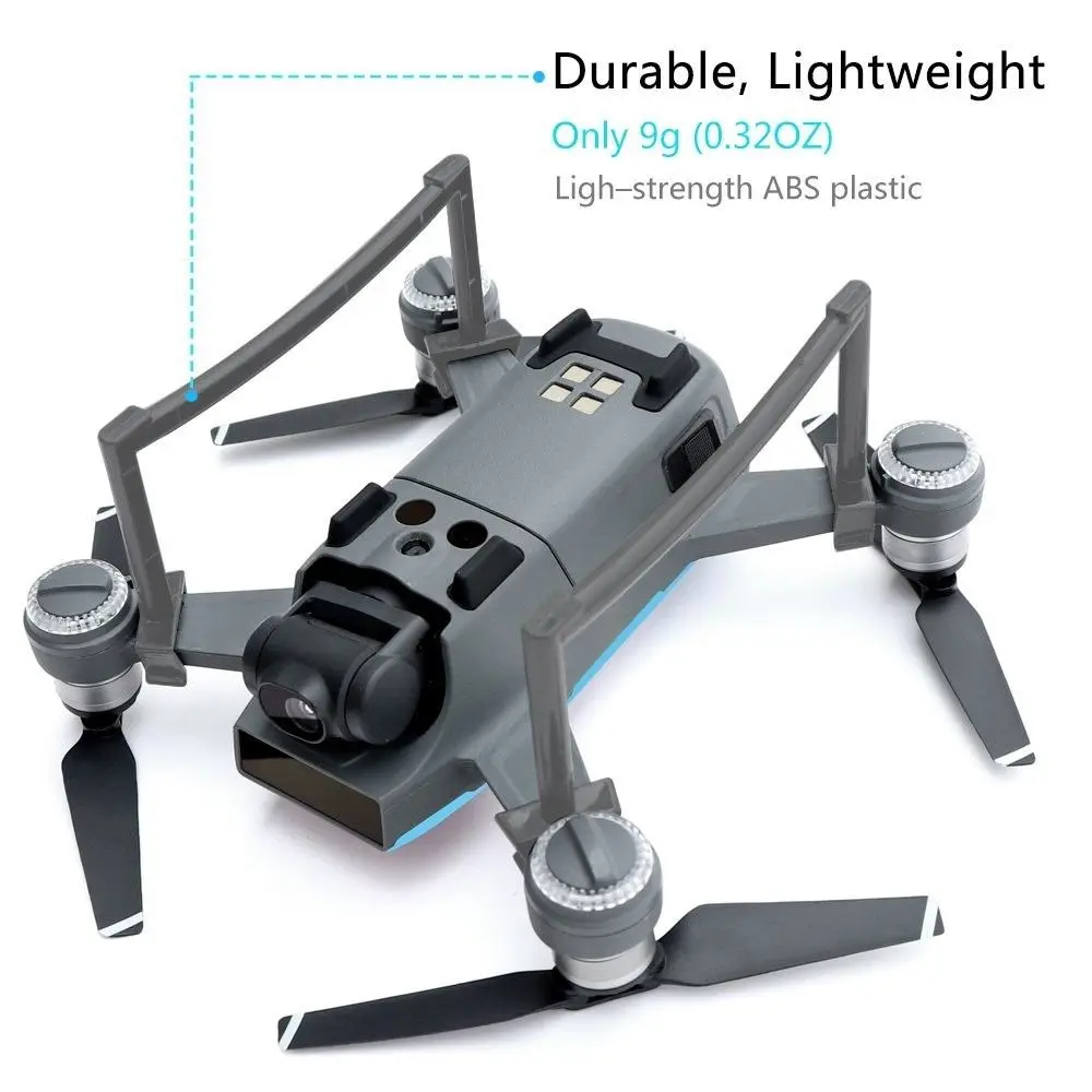 1 set dji drones Landing Gear 25mm Heighten Landing Feet Bracket Camera gimbal protection Tripod Extensions Legs for DJI Spark