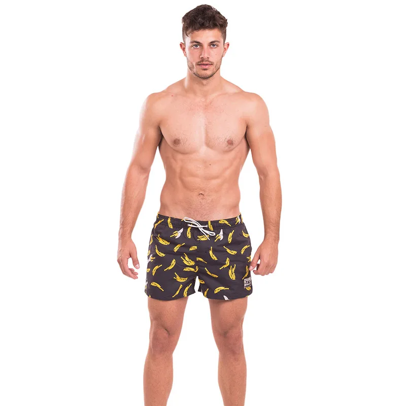 Taddlee Brand Men's Swimwear Swimsuits Swim Surf Board Trunks Shorts Quick Drying Active Bottoms Bathing Suits Boxers Bermuda