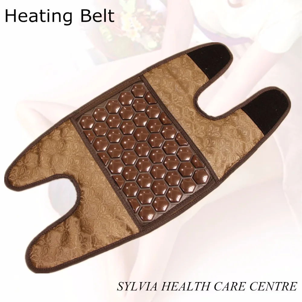 2020 new gift for parents Wholesale heating natural ocher stone heat belt health heating belt tourmaline heating kneepad support