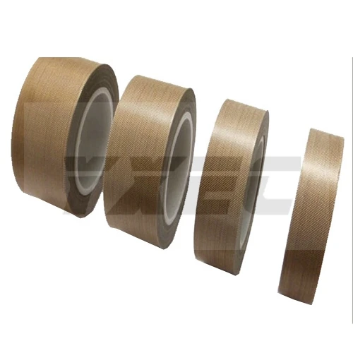 high quality 0.3mm thickness PTFE Adhesive Tape Cloth Hi-Temp Insulate  Adhesive Tape Insulating tape