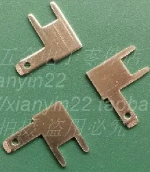 500pcs/ lot  90 degree bend foot 2.8mm solder terminals PCB board circuit board terminals lugs welded plate copper inserts