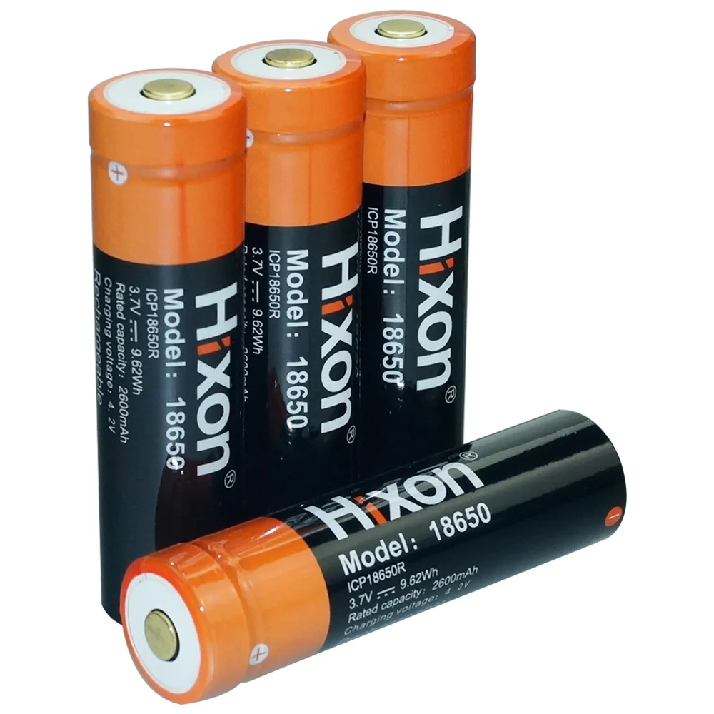 186502600mAh 3.7V ICR Rechargeable Li-Ion Replacement  Protected Battery With PCB Board For Olight ITP LED Flashlights