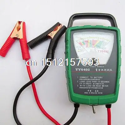 1pcs TY6402 Handheld 2V/6V/12V Lead-Acid Battery Voltage Power Checker Tester