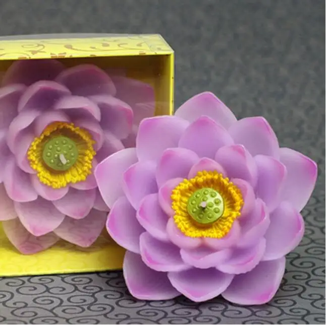 Silicone mold 3D Gem Flower Phalaenopsis Lotus Rose chocolate molds flower Wedding Candle handmade soap mold aroma stone moulds