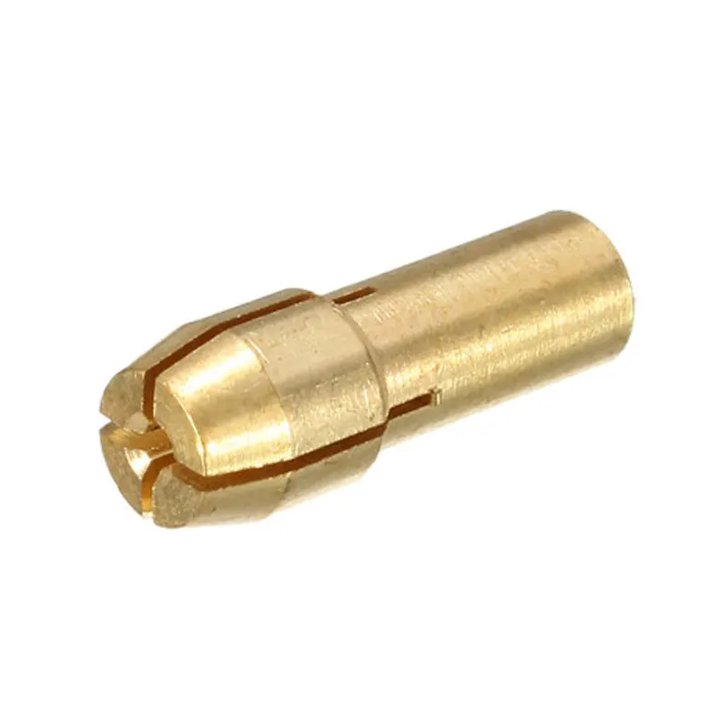 10pcs/lot Mini Drill Brass Chuck Collet Drill Bit 0.5/ 0.8/ 1.0/ 1.2/1.5/ 1.8/ 2.0/ 2.4/ 3.0/ 3.2mm Set Fit Nut