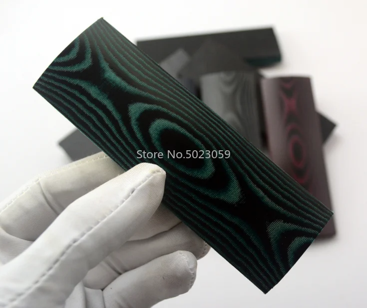 1 Tay Cầm Dao Chất Liệu Micarta Vỏ Miếng Dán Bên Trong Tàu cho TỰ LÀM Tay Cầm Dao Thủ Công Cung Cấp 120X40X8 MM