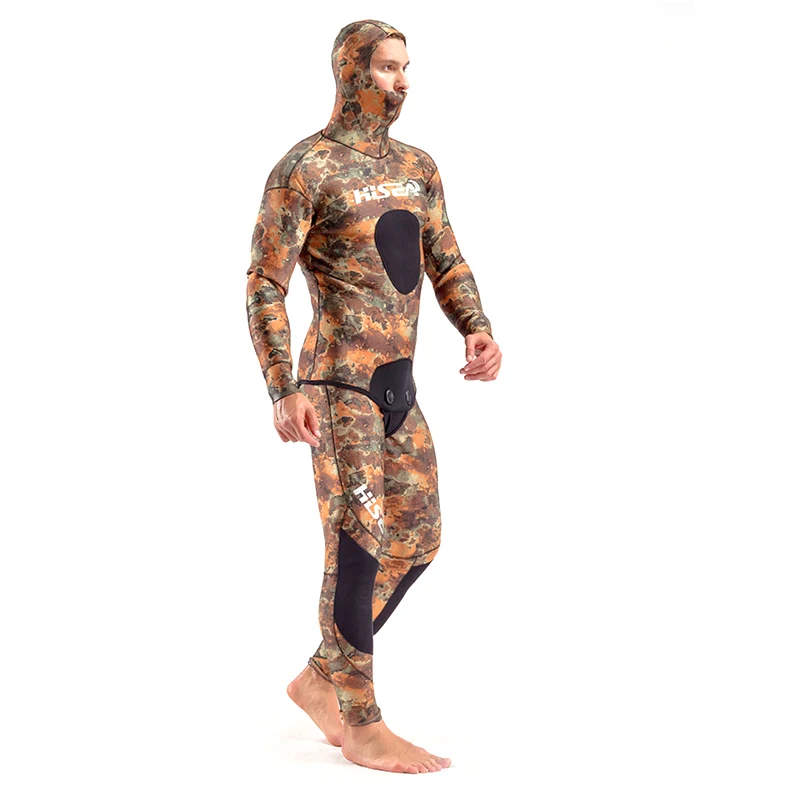 SEAC 5MM Diving Wetsuit Men's Full Body Sports Suits Yamamoto Diving Suit Rash Guards Jumpsuit Spearfishing Keep Warm Swimsuit