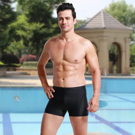 2020 new swimwear men's swimwear sharkskin water repellent men's swimming swim trunks Sport shorts classic briefs men beachwear