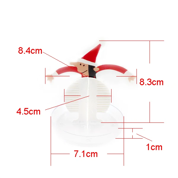 2019 7x9x5cm Colorful Magically Grow Elf Trees DIY Magic Growing Paper Santa Claus Tree Christmas Wizard Science Kids Toys 2PCS