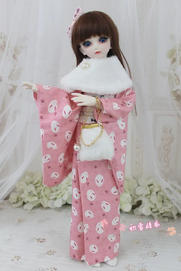 

1/6 1/4 1/3 scale BJD accessories Japanese Yukata Kimono for BJD/SD figure doll,Not included doll,shoes,wig and other A0320