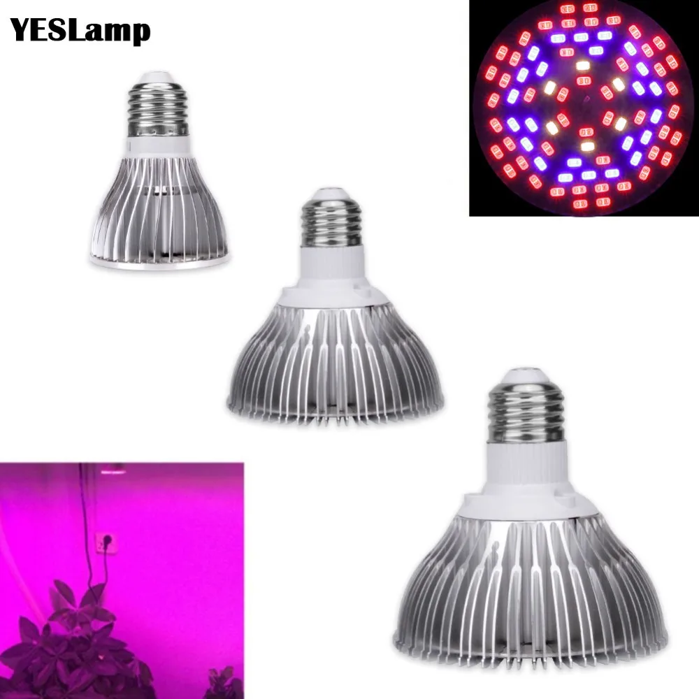 

LED Plant Lamp Cup E27 Plant Indoor Fill Light Cup 40 Beads 78 Beads 120 Beads Vled Plant Growth Lamp AC85-265V