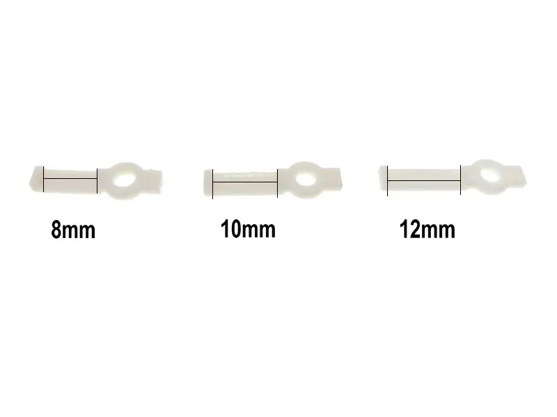 Fixing LED Strip Mounting Clip 8mm 10mm 12mm Non-waterproof LED Strip Holder 10pcs/lot