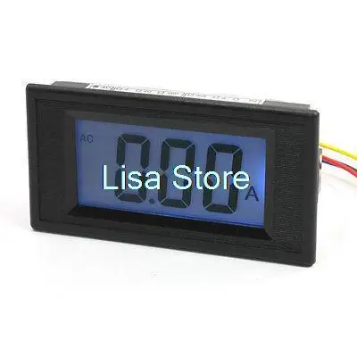 AC 10A/75mV LCD Digital Display Ampere Meter Ammeter Amp Panel Gauge